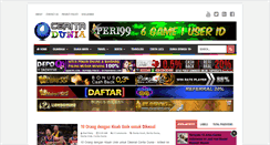 Desktop Screenshot of ceritadunia.com
